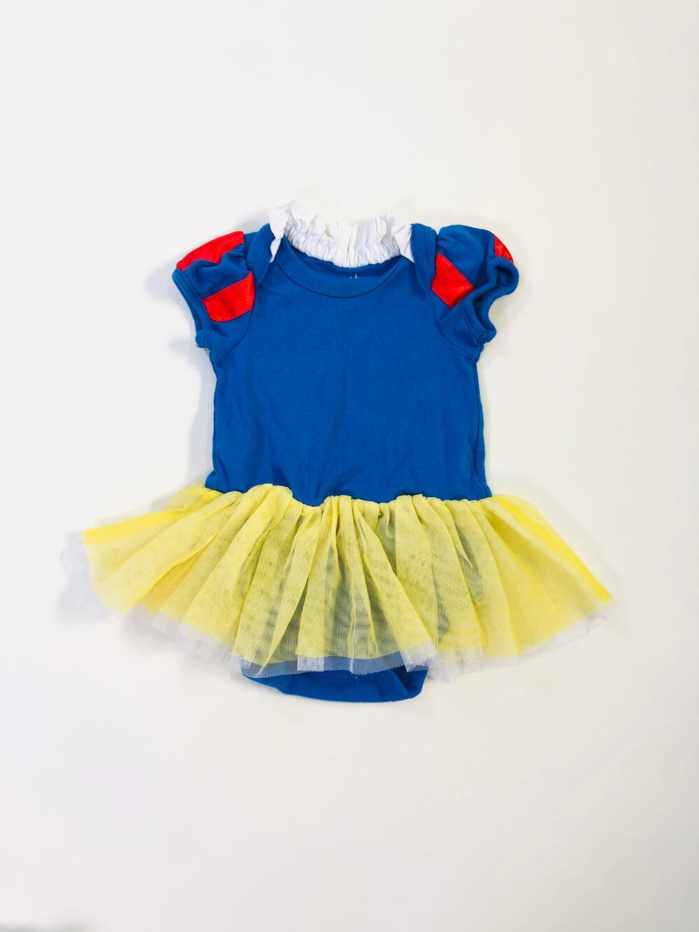 DISNEY SNOW WHITE BABY ROMPER SIZE 9/12M